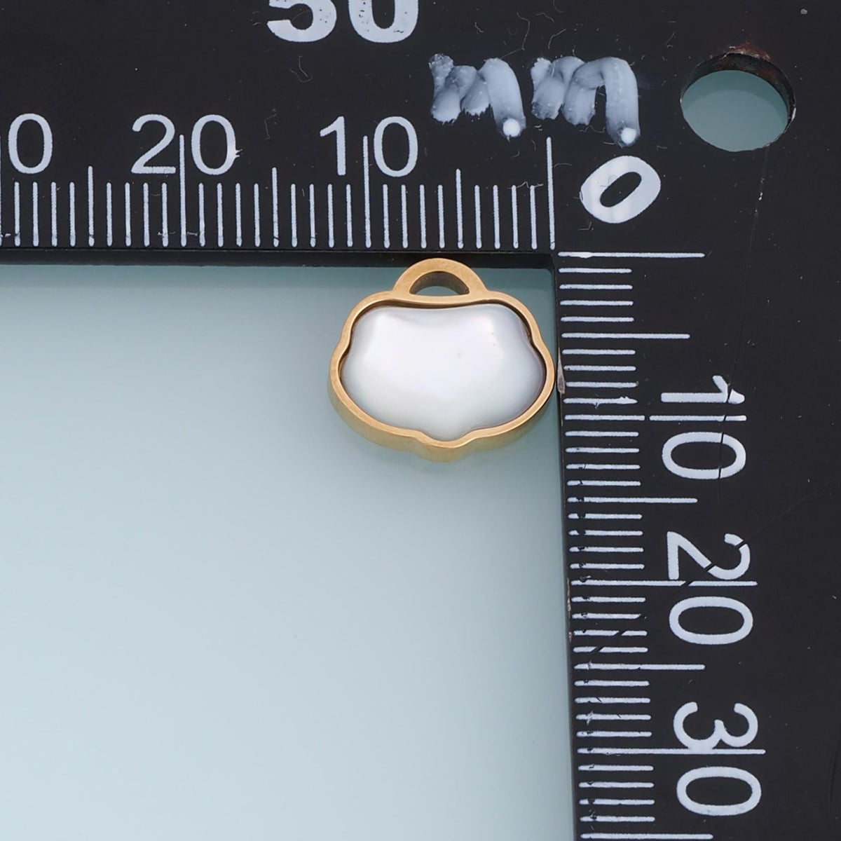 Pearl Cloud Pendant ,14K Gold Exquisite Charm DIY Charm for Necklace Bracelet Making