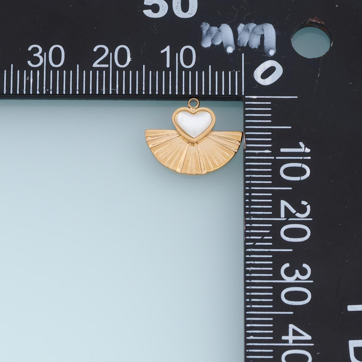Heart Charm Pendant for Jewelry Making