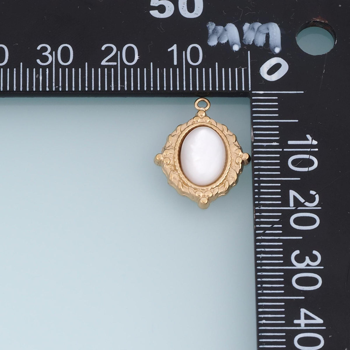 Shell Charm Pendant for Jewelry Making