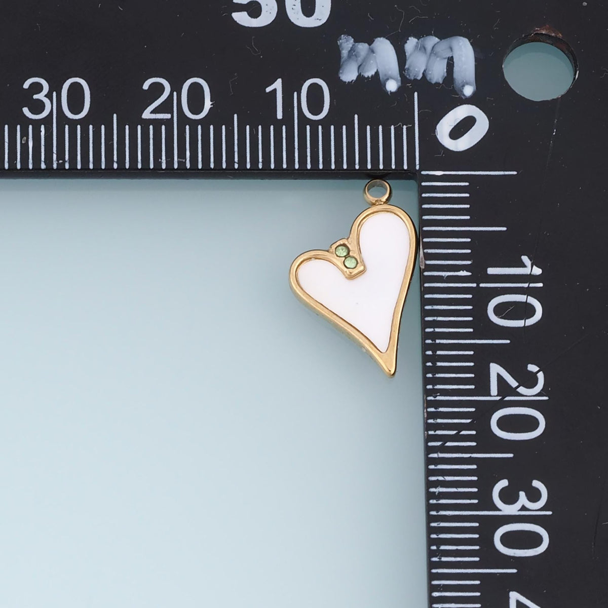 Heart Charm Pendant for Jewelry Making