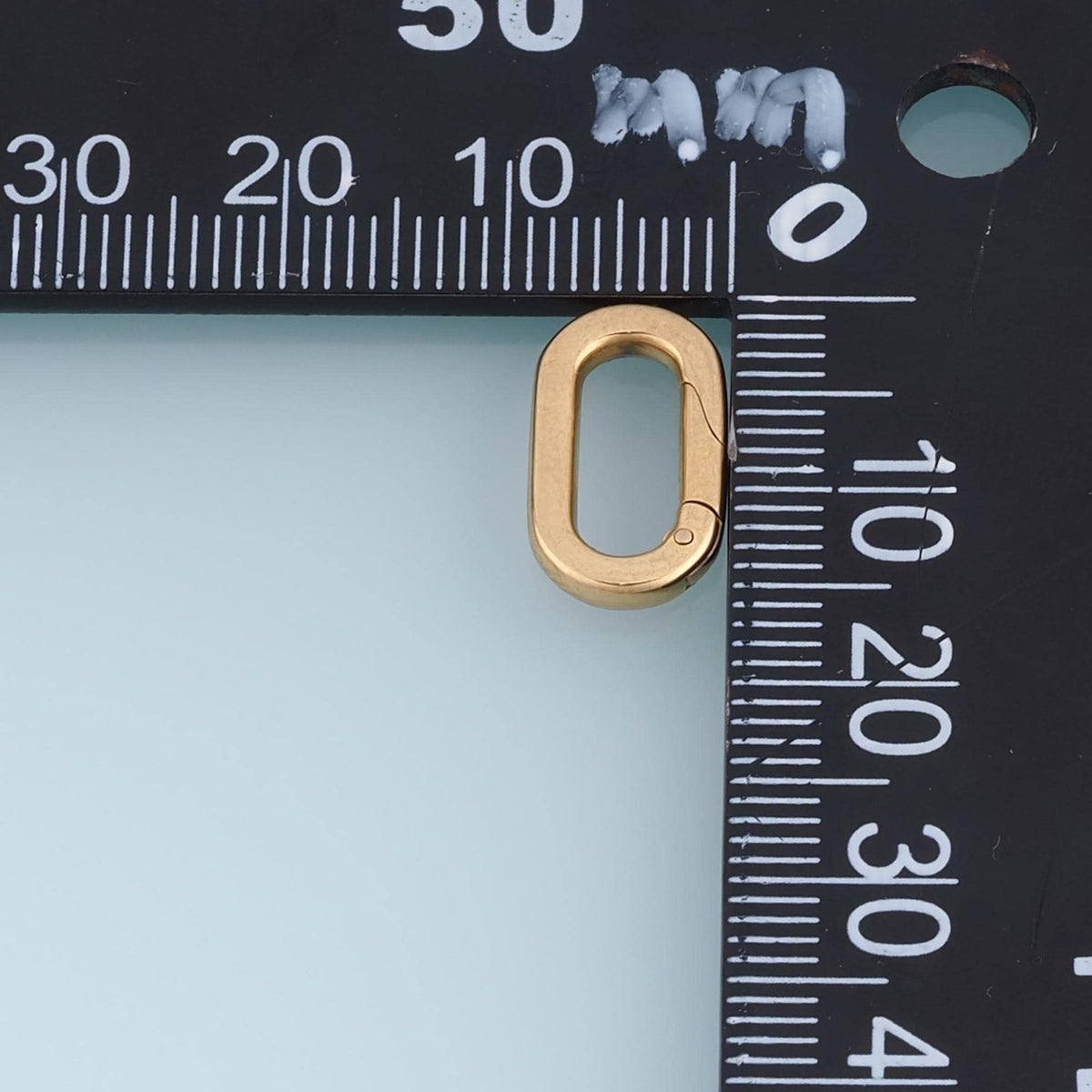 Oval Clasp 16.5 mm, 13 mm for Jewelry Making
