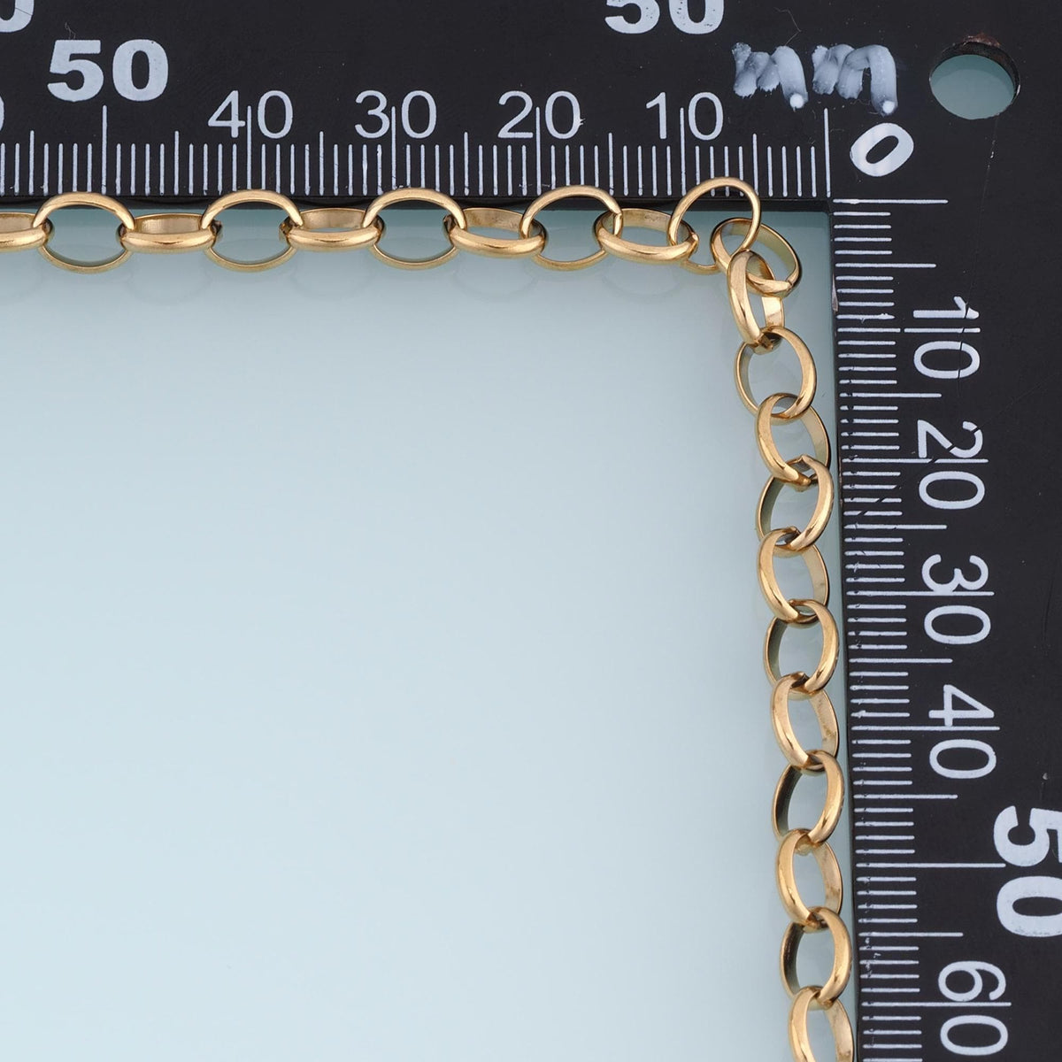 14K Gold Round Jewelry Chain 3.28 ft, 16.40 ft for Jewelry Making