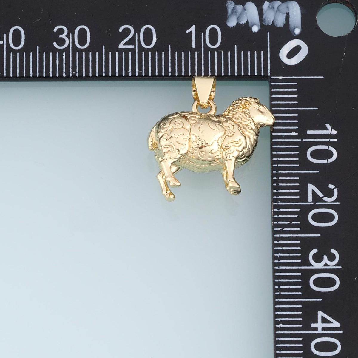 18K Gold Filled Charm Pendant for Jewelry Making