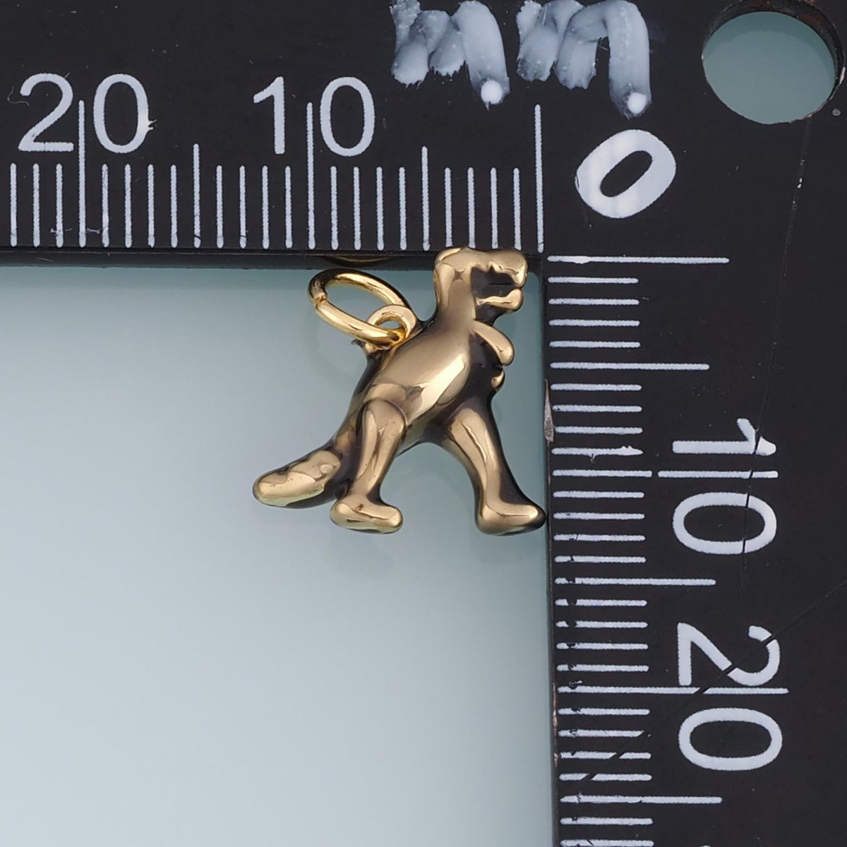 18K Gold Filled Enamel Charm Pendant for Jewelry Making