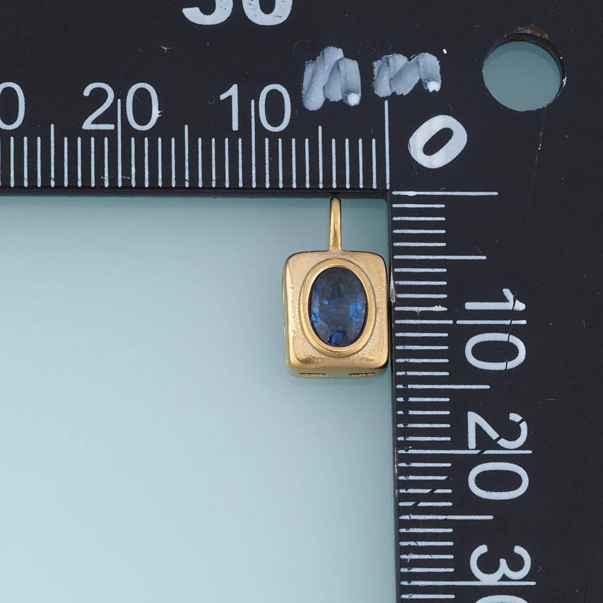 Oval Gemstone Pendant,14K Gold Vintage Rectangular Charm DIY Charm for Necklace Bracelet Making