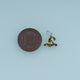 18K Gold Filled Witch Hat Charm,Black Enamel Halloween Hat Pendant Spooky Charm for Bracelet Necklace DIY Jewelry Making Supply
