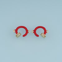 18K Gold Filled Connector Component,Enamel Jewelry Connector Link Charm Finding for Bracelet Necklace DIY Jewelry Making Supply