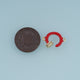 18K Gold Filled Connector Component,Enamel Jewelry Connector Link Charm Finding for Bracelet Necklace DIY Jewelry Making Supply