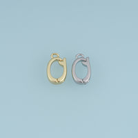 18K Gold Filled Open Ring Connector,Round Jewelry Link Component Finding for Bracelet Necklace DIY Jewelry Making Supply