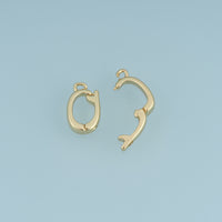 18K Gold Filled Open Ring Connector,Round Jewelry Link Component Finding for Bracelet Necklace DIY Jewelry Making Supply