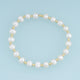 18K Gold Filled Freshwater Pearl Adjustable Bracelet,Gold Bead Pearl Bracelet Minimalist Beaded Bracelet Everyday Jewelry