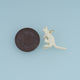 18K Gold Filled Kangaroo Charm,Colorful Enamel Kangaroo Pendant Animal Charm for Bracelet Necklace DIY Jewelry Making Supply