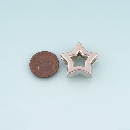 18K Gold Filled Star Beads,Celestial Star Spacer Beads Bracelet Necklace for DIY Jewelry Making Supply