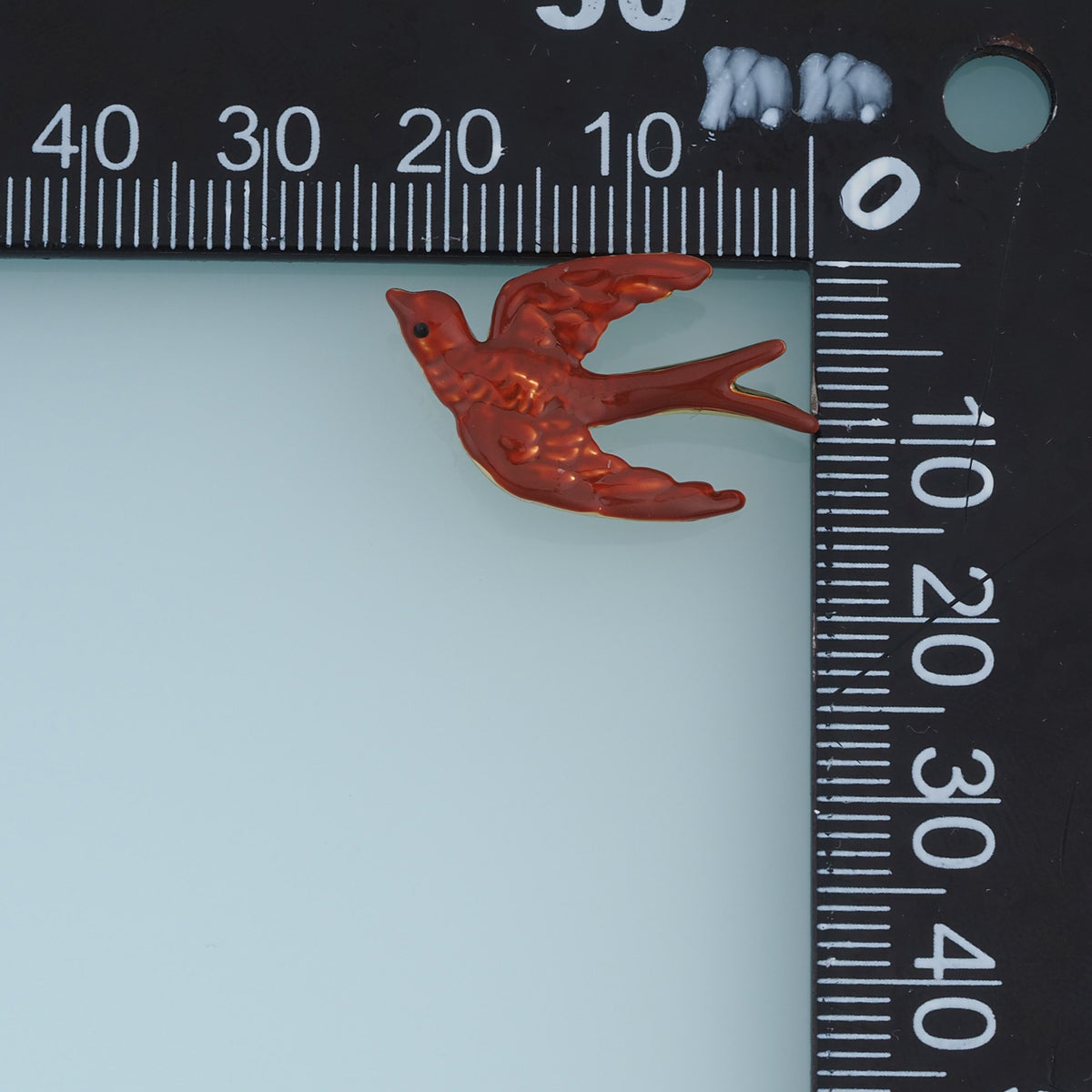 18K Gold Filled Swallow Bird Charm,Colorful Enamel Flying Bird Pendant Animal Charm for Bracelet Necklace DIY Jewelry Making Supply