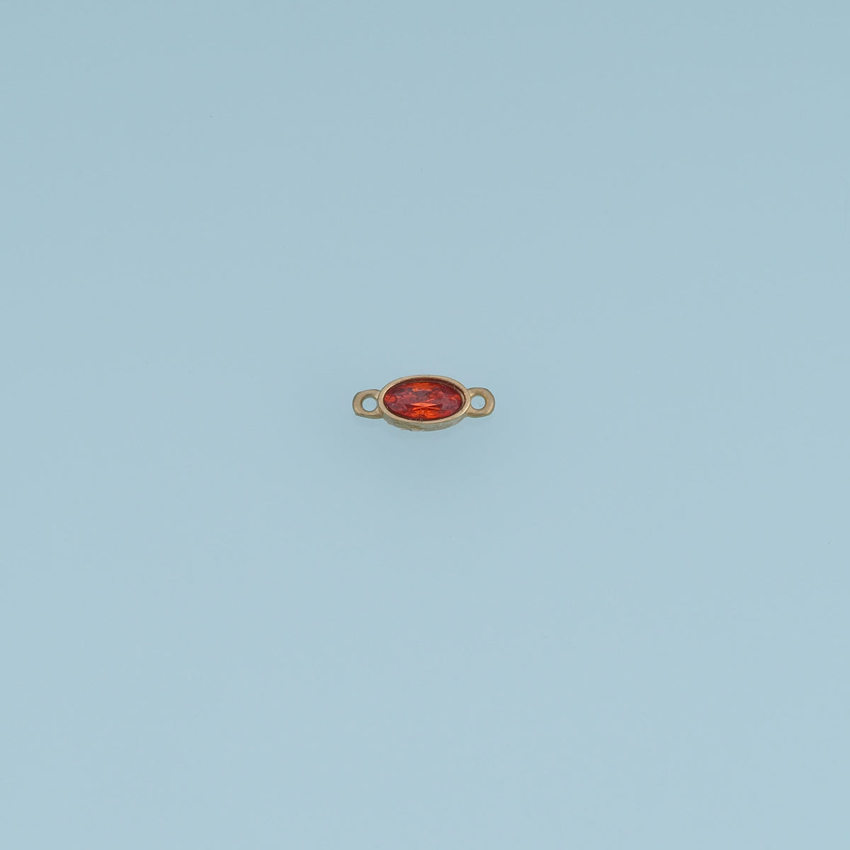 Oval Crystal Connector,14K Gold Colorful Faceted Gemstone Charm DIY Charm for Necklace Bracelet Making