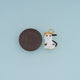 18K Gold Filled Cat Charm,Colorful Enamel Cat Pendant Animal Charm for Bracelet Necklace DIY Jewelry Making Supply