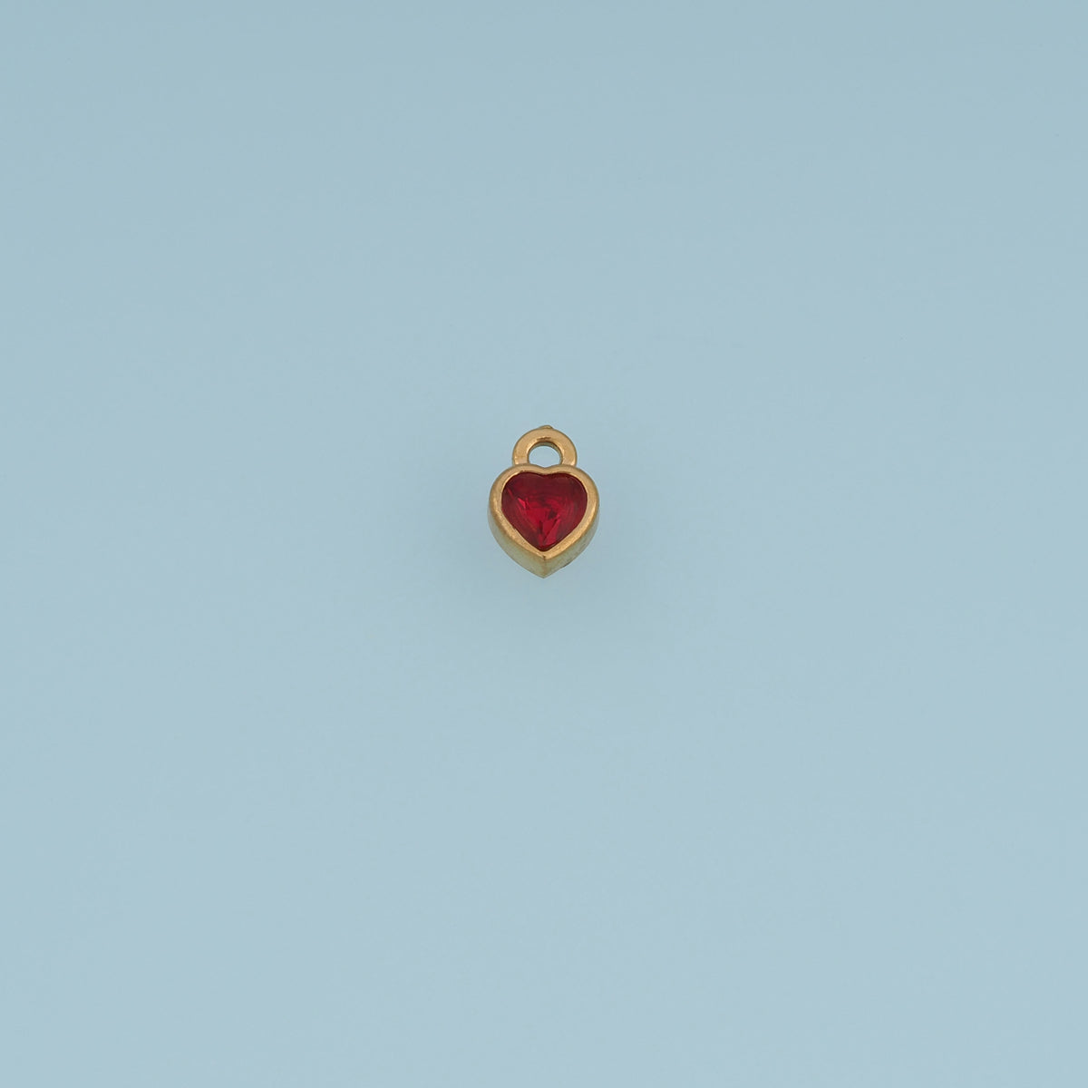 Heart Crystal Pendant,14K Gold Silver Colorful Gemstone Charm DIY Charm for Necklace Bracelet Making
