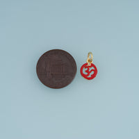 18K Gold Filled Abstract Symbol Charm,Colorful Enamel Round Pendant Geometric Charm for Bracelet Necklace DIY Jewelry Making Supply