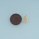 18K Gold Filled Abstract Symbol Charm,Colorful Enamel Round Pendant Geometric Charm for Bracelet Necklace DIY Jewelry Making Supply