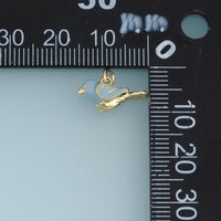 18K Gold Filled Bird Charm,Colorful Enamel Bird Pendant Animal Charm for Bracelet Necklace DIY Jewelry Making Supply
