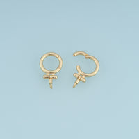18K Gold Filled Round Connector,Open Ring Jewelry Finding Link Component for Bracelet Necklace DIY Jewelry Making Supply
