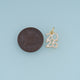 18K Gold Filled 2026 Number Charm, Enamel Year Pendant for Bracelet Necklace DIY Graduation Jewelry Making Supply