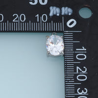 Oval Crystal Pendant,14K Gold Silver Clear Faceted Stone Charm DIY Charm for Necklace Bracelet Making