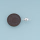 925 Sterling Silver Round Magnetic Ball Clasp, Sphere Magnetic Clasp for DIY Bracelet & Necklace Making