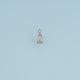 Teardrop Crystal Pendant,14K Gold Silver Colorful Faceted Charm DIY Charm for Necklace Bracelet Making