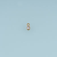 Teardrop Crystal Pendant,14K Gold Colorful Beaded Edge Gemstone Charm DIY Charm for Necklace Bracelet Making