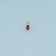 Teardrop Crystal Pendant,14K Gold Colorful Beaded Edge Gemstone Charm DIY Charm for Necklace Bracelet Making