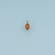 Oval Crystal Pendant,14K Gold Colorful Beaded Edge Charm DIY Charm for Necklace Bracelet Making