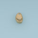 Irregular Teardrop Pendant,14K Gold Silver Brushed Textured Charm DIY Charm for Necklace Bracelet Making