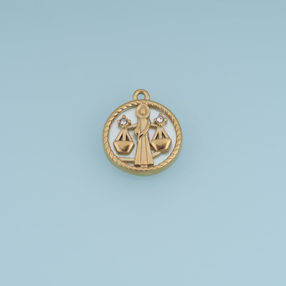 12 Zodiac Sign Charms,14K Gold Astrology Horoscope Pendants DIY Charms for Necklace Bracelet Jewelry Making