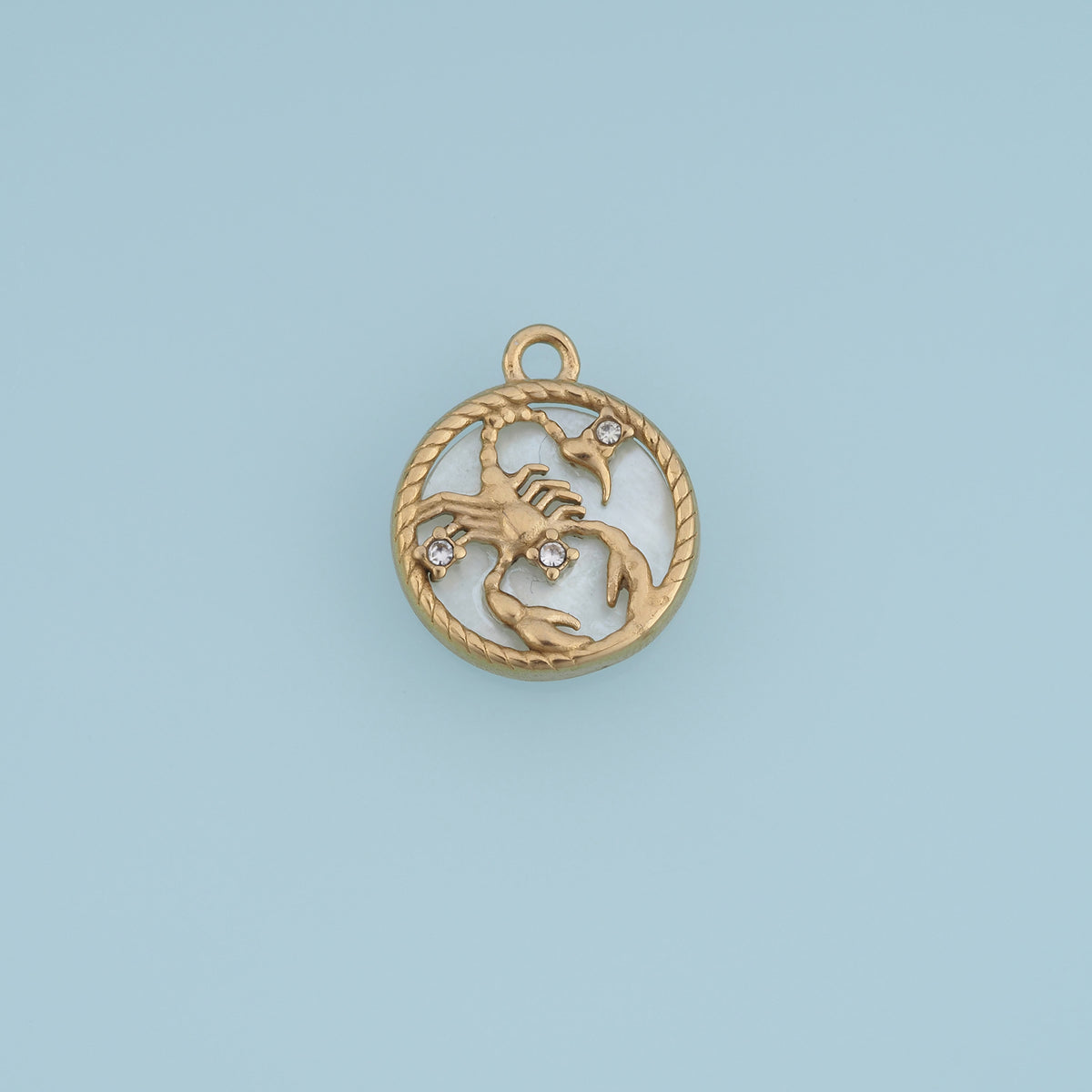 12 Zodiac Sign Charms,14K Gold Astrology Horoscope Pendants DIY Charms for Necklace Bracelet Jewelry Making