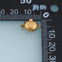 Heart Shaped Magnetic Clasp Connector,14K Gold Silver Jewelry Closure DIY Connector for Necklace Bracelet Making