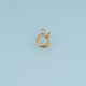 Oval Snap Clasp Connector,14K Gold Silver Jewelry Clasp DIY Findings for Necklace Bracelet Making