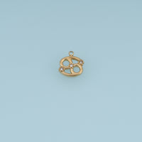 12 Zodiac Sign Charms,14K Gold Astrology Crystal Horoscope Pendants DIY Charms for Necklace Bracelet Making