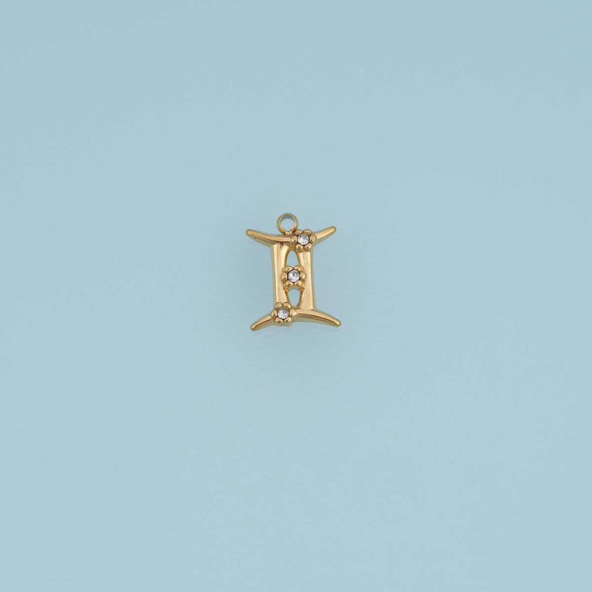 12 Zodiac Sign Charms,14K Gold Astrology Crystal Horoscope Pendants DIY Charms for Necklace Bracelet Making