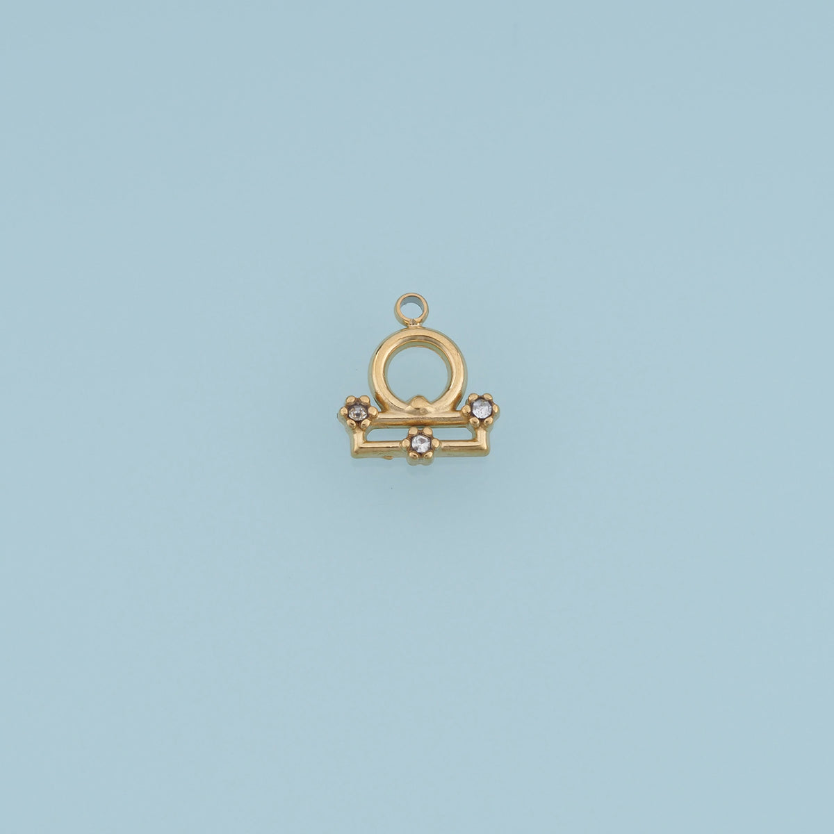 12 Zodiac Sign Charms,14K Gold Astrology Crystal Horoscope Pendants DIY Charms for Necklace Bracelet Making