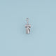 Champagne Bottle Pendant,14K Gold Silver Bow Bottle Charm DIY Charm for Necklace Bracelet Making