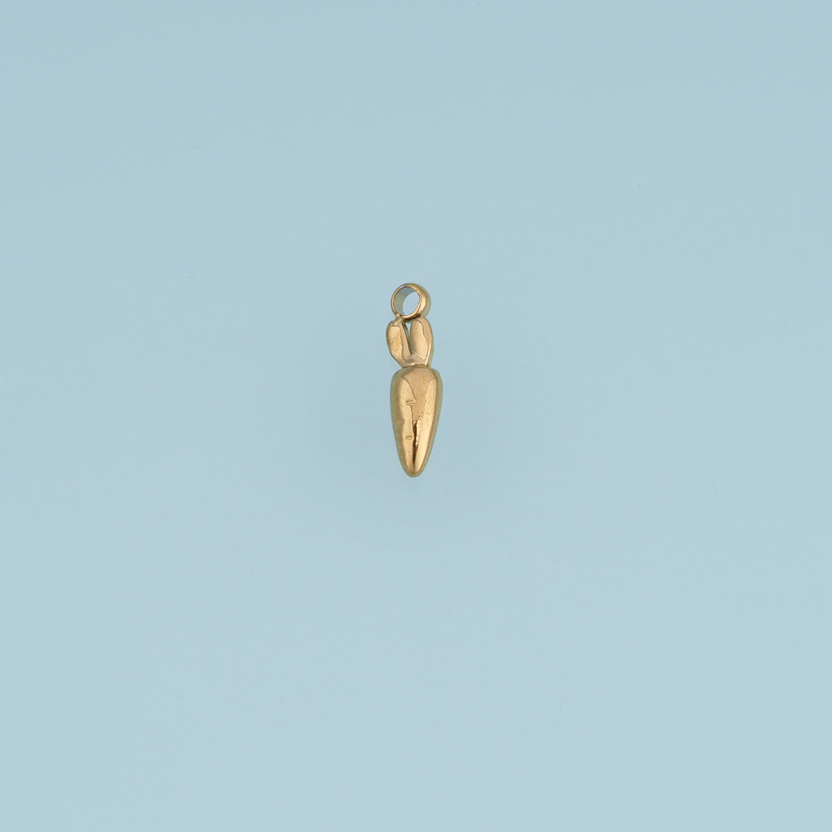 Carrot Pendant,14K Gold Cute Vegetable Charm DIY Charm for Necklace Bracelet Making