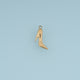 High Heel Shoe Pendant,14K Gold Silver Fashion Stiletto Charm DIY Charm for Necklace Bracelet Making