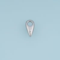 Pointed Teardrop Pendant,14K Gold Silver Minimalist Geometric Charm DIY Charm for Necklace Bracelet Making