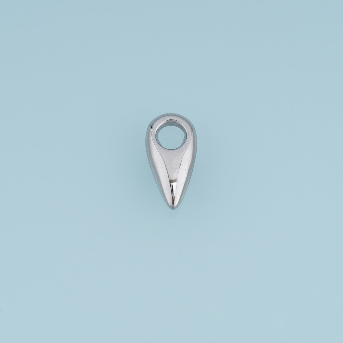 Pointed Teardrop Pendant,14K Gold Silver Minimalist Geometric Charm DIY Charm for Necklace Bracelet Making