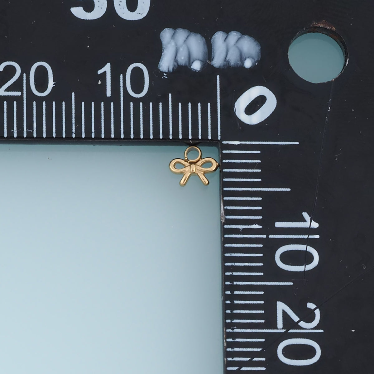Mini Bow Ribbon Pendant,14K Gold Silver Dainty Bow Charm DIY Charm for Necklace Bracelet Making