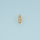 Peanut Pendant,14K Gold Puffy Textured Peanut Charm DIY Charm for Necklace Bracelet Making