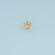 Openwork Butterfly Pendant,14K Gold Silver Crystal Wing Charm DIY Charm for Necklace Bracelet Making