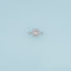 Sunburst Crystal Connector,14K Gold Silver Radiant Sun Charm DIY Connector for Necklace Bracelet Making