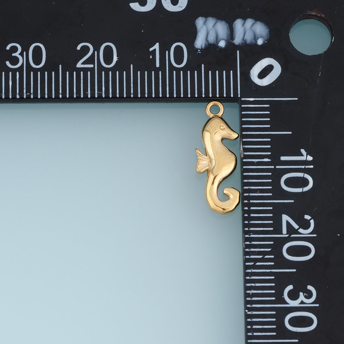 Seahorse Pendant,14K Gold Silver Ocean Animal Charm DIY Charm for Necklace Bracelet Making